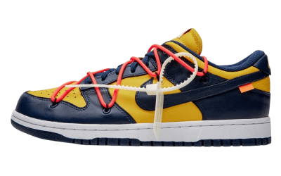 OFF WHITE x Nike Dunk Low University Gold ct0856 700