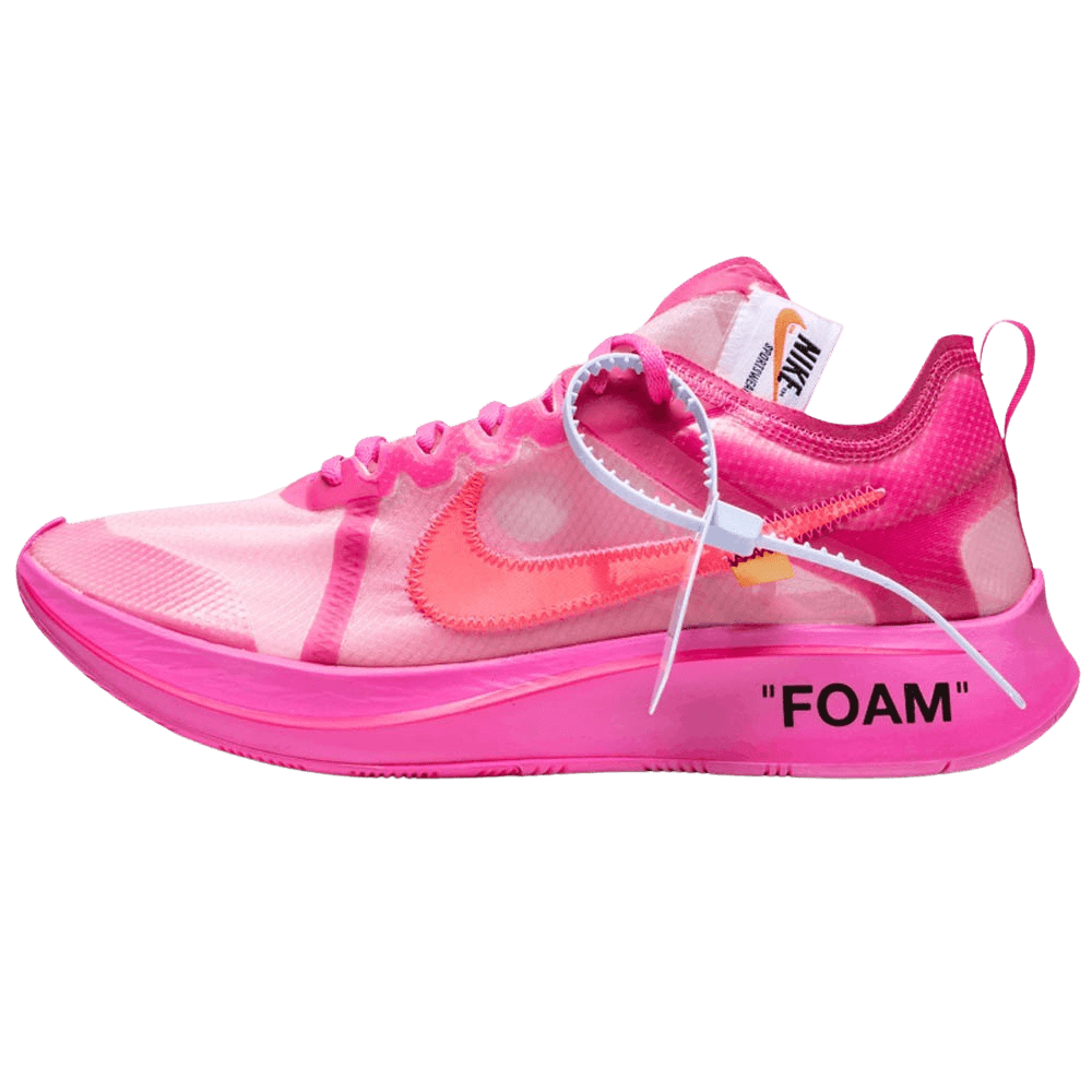 Off White x Nike Zoom Fly SP Pink aj4588 600