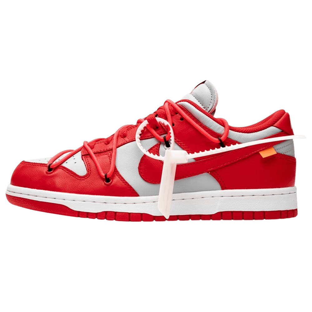 OFF WHITE x Nike Dunk Low University Red ct0856 600