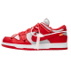 OFF-WHITE x Nike Dunk Low 'University Red'