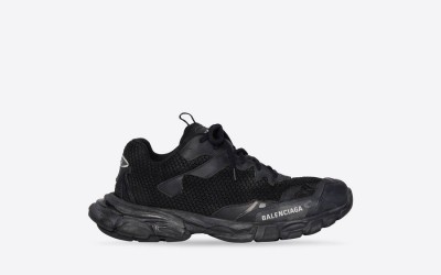 Mens Track.3 Sneaker in Black 700875W3RF11090