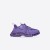 Womens Triple S Clear Sole Sneaker in Purple 544351W2GA16910