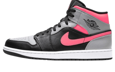 Air Jordan 1 Mid Pink Shadow 554724 059
