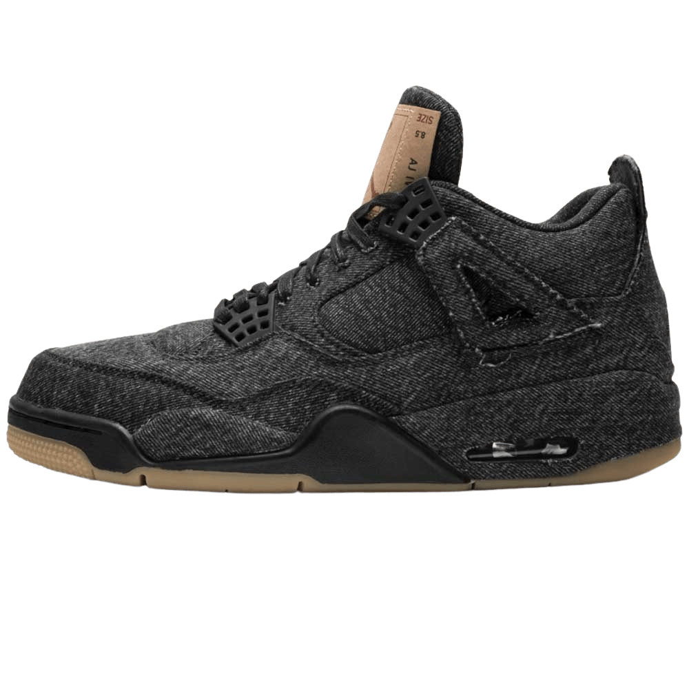 Levis x Nike Air Jordan 4 Black AO2571 001