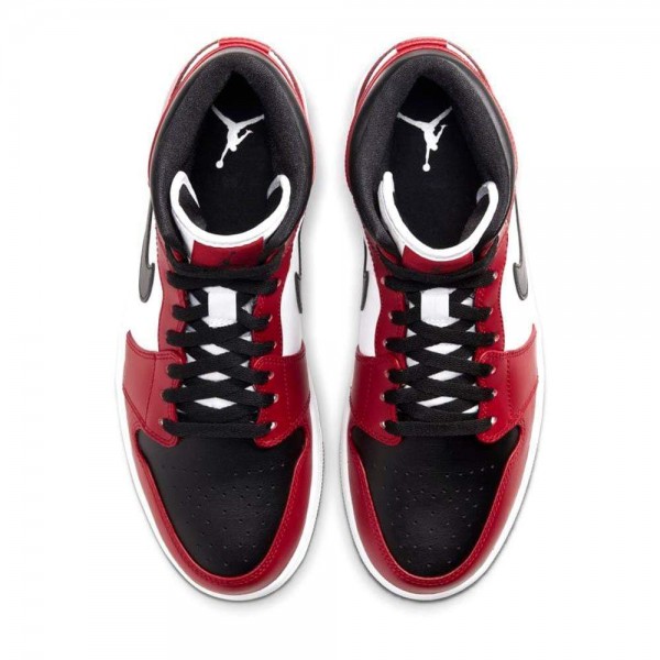 Air Jordan 1 Mid 'Chicago Black Toe'