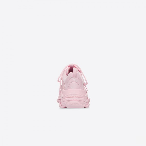 Women's Triple S Sneaker Allover Logo in Pink