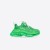 Womens Triple S Sneaker Clear Sole in Fluo Green 544351W2GA13510