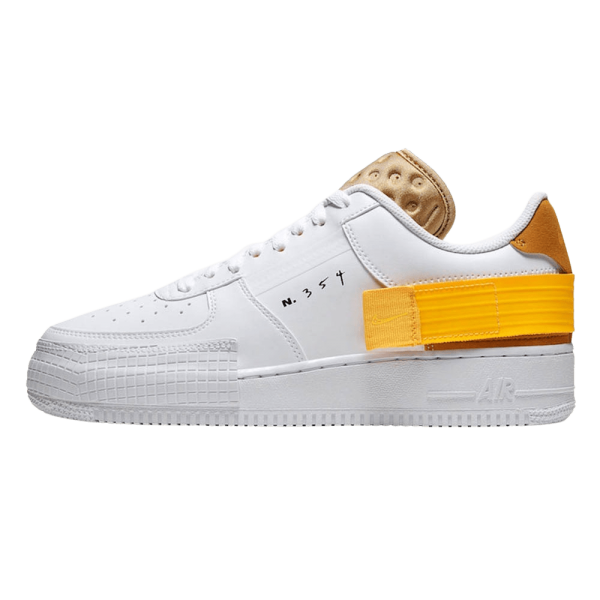 Nike Air Force 1 Type White Gold