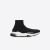 Womens Speed Clear Sole Sneaker in Black white 607543W2DB61010