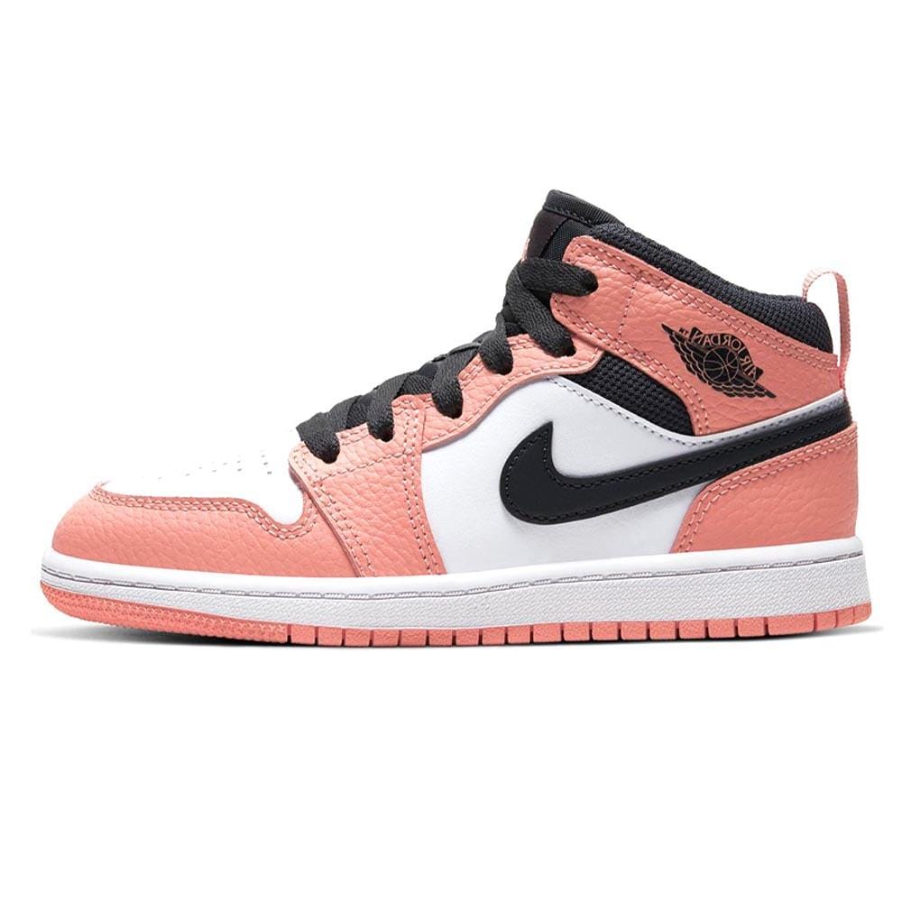 Air Jordan 1 Mid Childrens Pink Quartz PS 640737 603