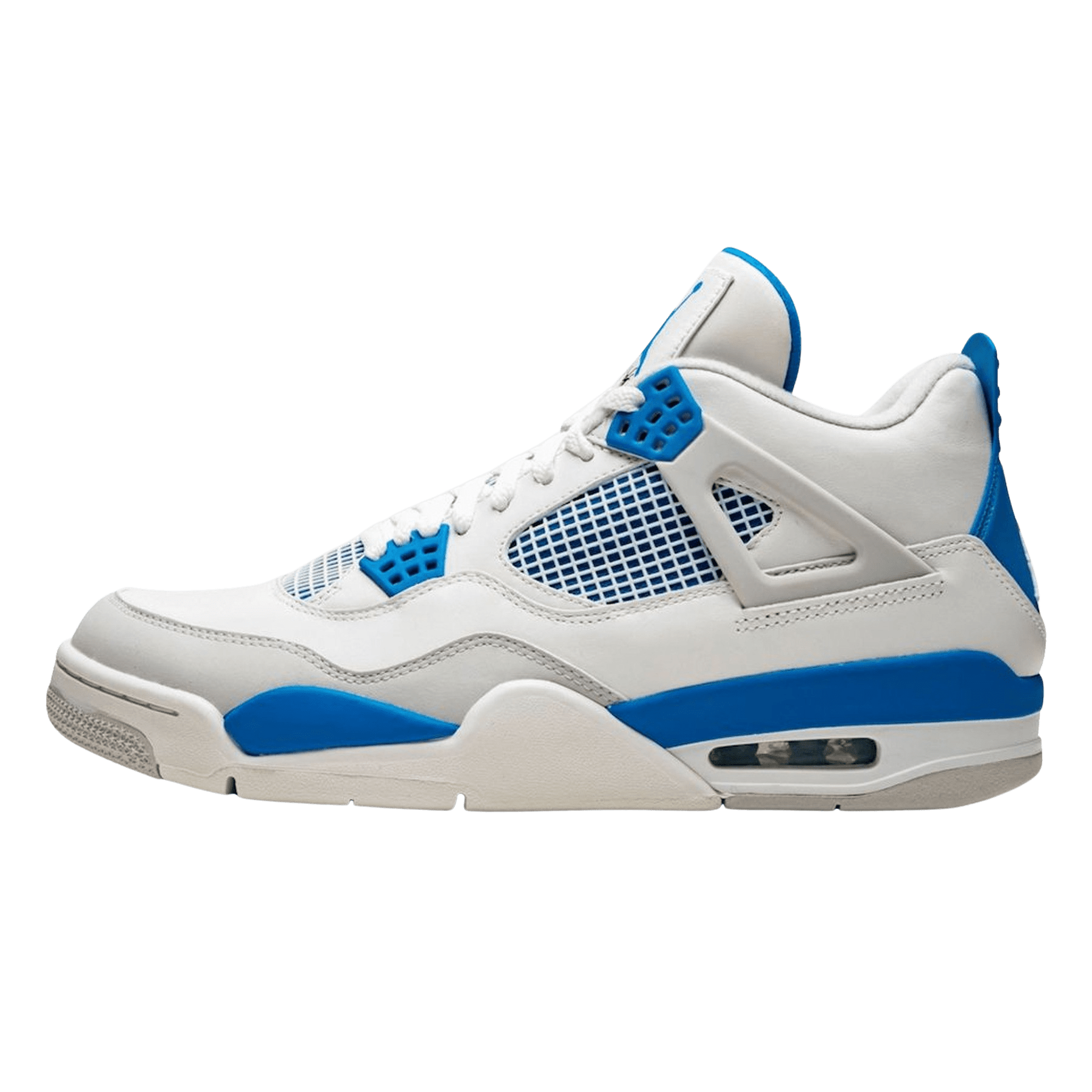 Air Jordan 4 Retro White Military Blue 308497 105
