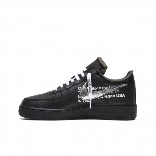 NIKE AIR FORCE 1 LOW 07 OFF WHITE MOMA WITHOUT SOCKS